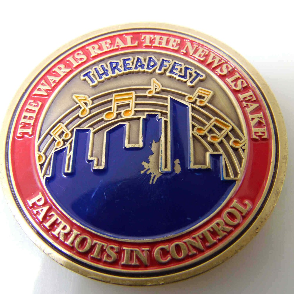 PATRIOTS IN CONTROL THREADFEST CHALLENGE COIN