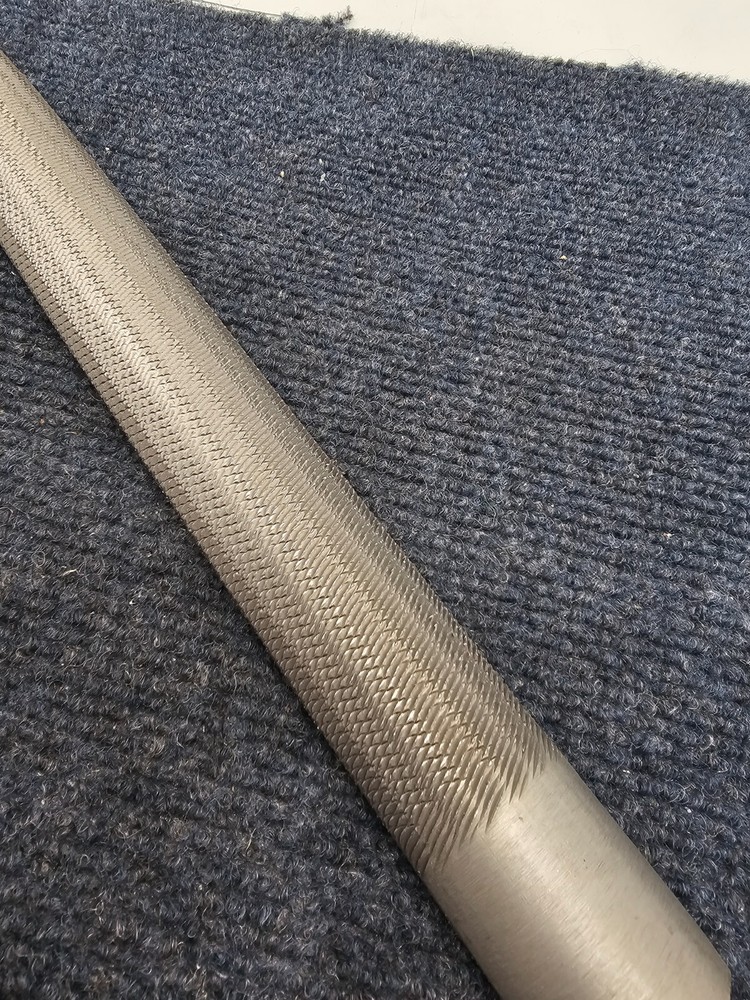 17" Half-Round File - Steel, 1.25 inch Width