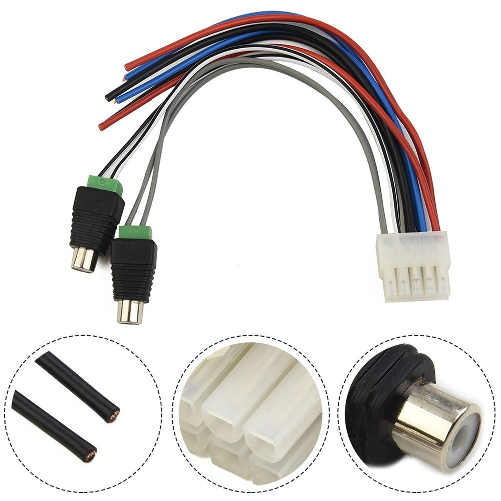 For Dual TBX10A Bundle-Plug Wire Harness Speaker 10 Pin 10 Thread Accessories