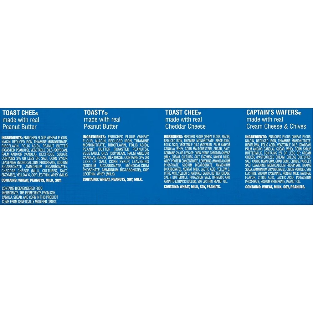 Lance Variety Pack Sandwich Crackers, 40 pk.