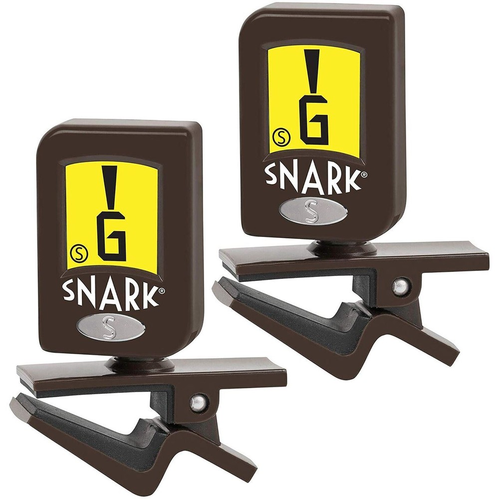 Snark N-6 Napoleon Compact Clip-On Ukulele Tuner, 2-Pack