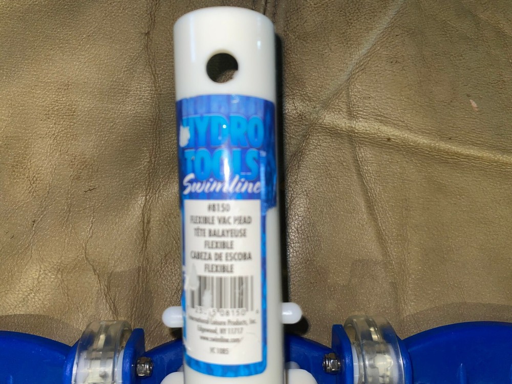 Swimline Weighted Flex Vacuum Head, Blue Hydro Tools VC1085