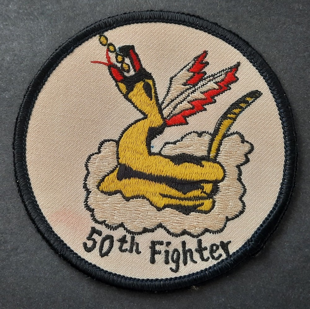 Original USAF Patch 50 FTS Flying Training Squadron T-38 50th Fighter Heritage
