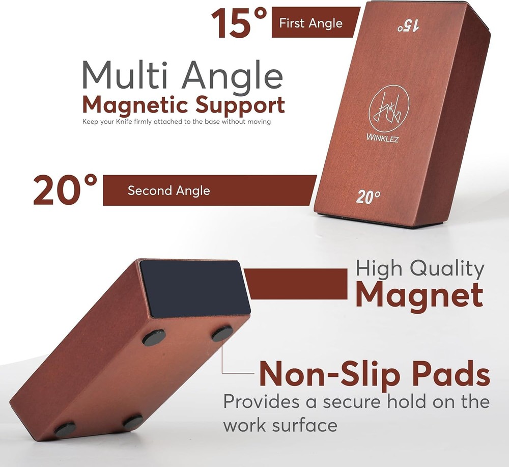 Rolling Knife Sharpener with Diamond and Ceramic Discs