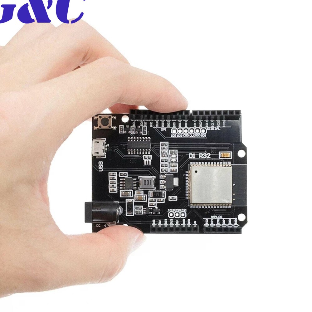 For Arduino ESP32 WiFi Bluetooth 4MB Flash UNO D1 R32 Board CH340 USB Module