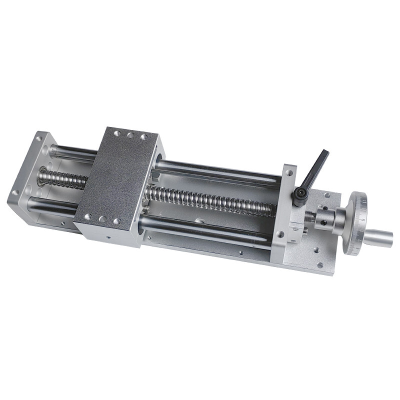 Linear Stage Actuator 200mm Manual Sliding Table Ballscrew Rail Slide Module
