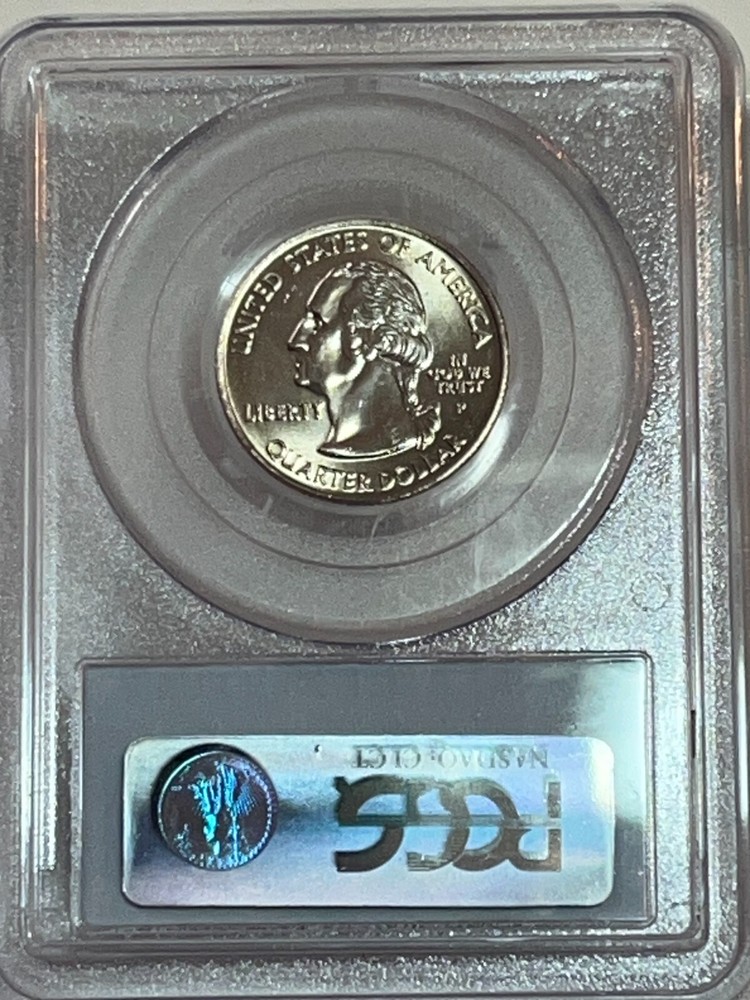 2007 Washington State Quarter PCGS MS67 Cert# 11722515