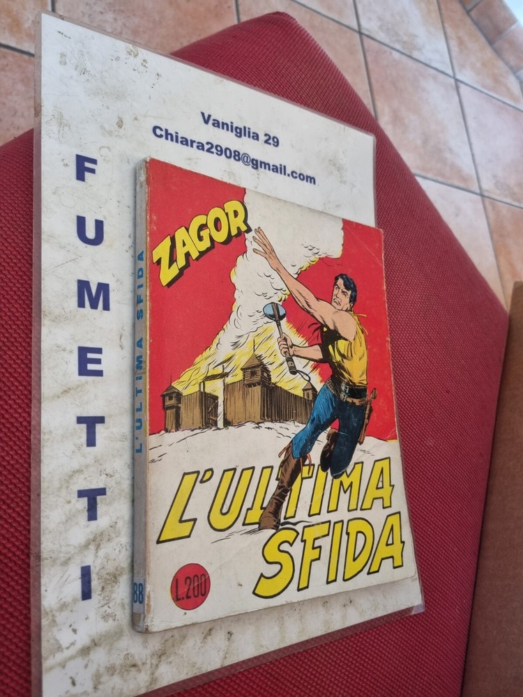 ZAGOR ZENITH ORIGINAL NO. 88 GOOD/GREAT CONDITION