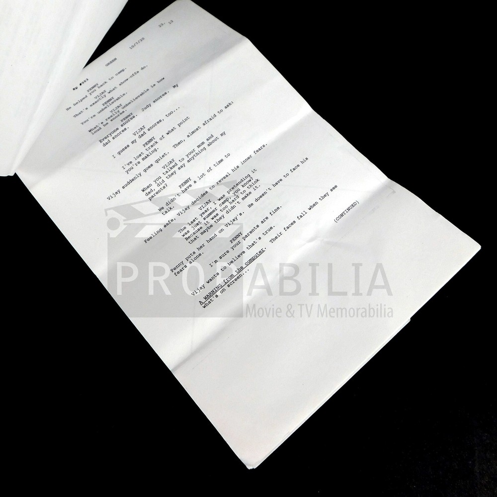 LOST IN SPACE Call Sheet and Script Sides S03E03 (8501-3066)