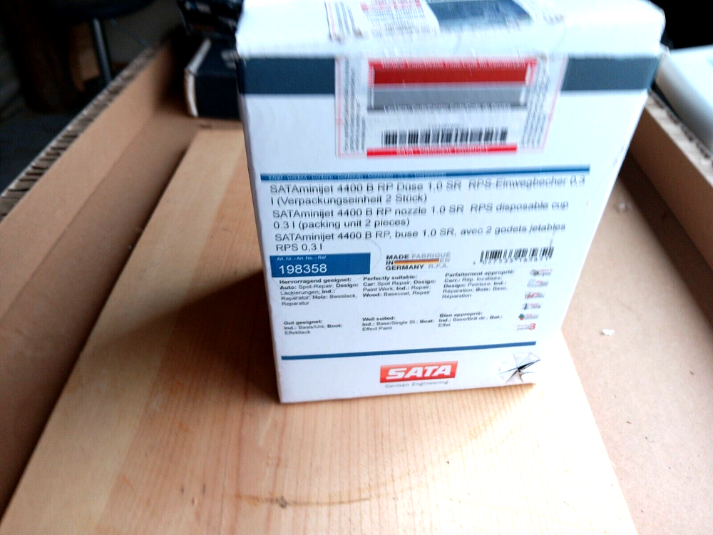 SATA- MiniJet 4400 Paint spray gun devilbiss optima