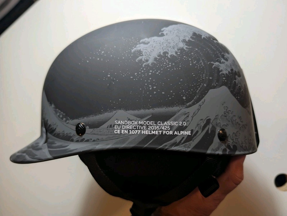 Sandbox Classic 2.0 Mens Medium Matte Black Ski/Snowboard Helmet