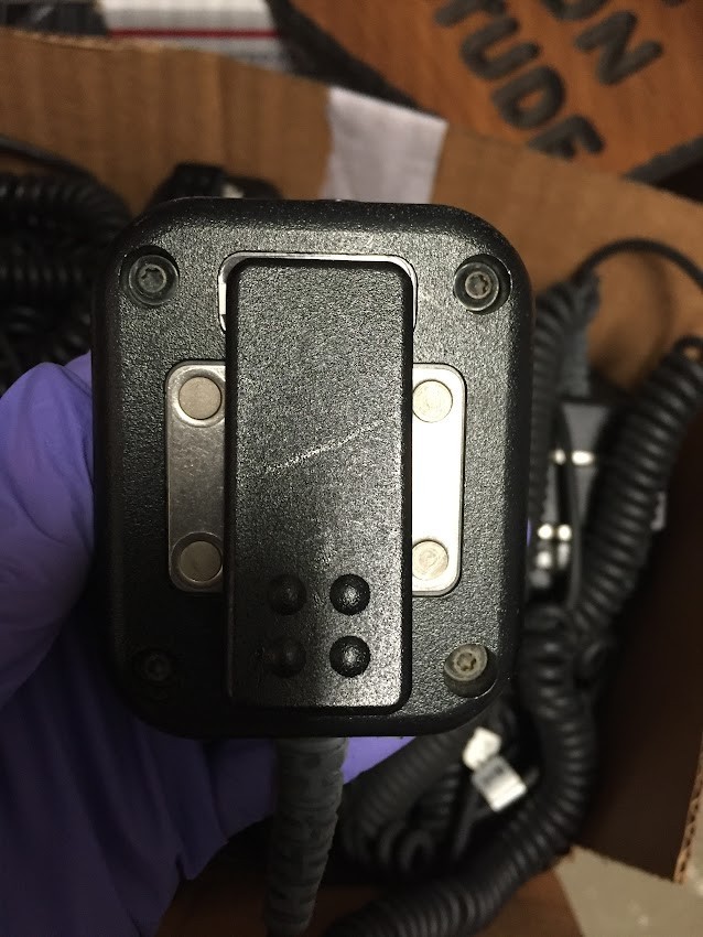 Harris KRY101 Two Way Mobile Radio Hand Microphone