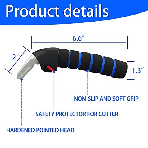Car Handle Assist for Elderly Car Door Handle Multifunction Handle Car Blue