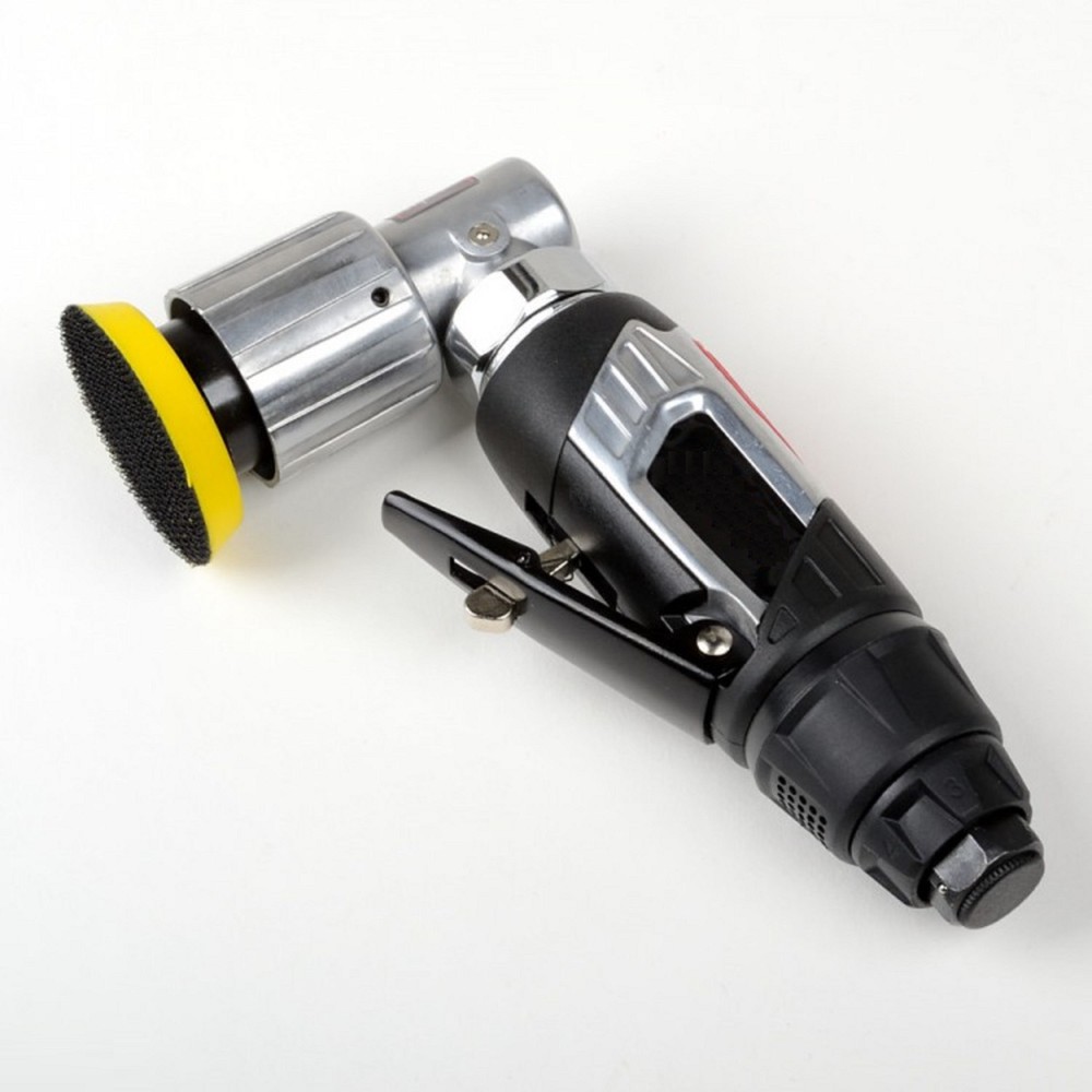 2 inch 90 Angled Head Air Sander Hook Loop Pad Mini DA Sanding New