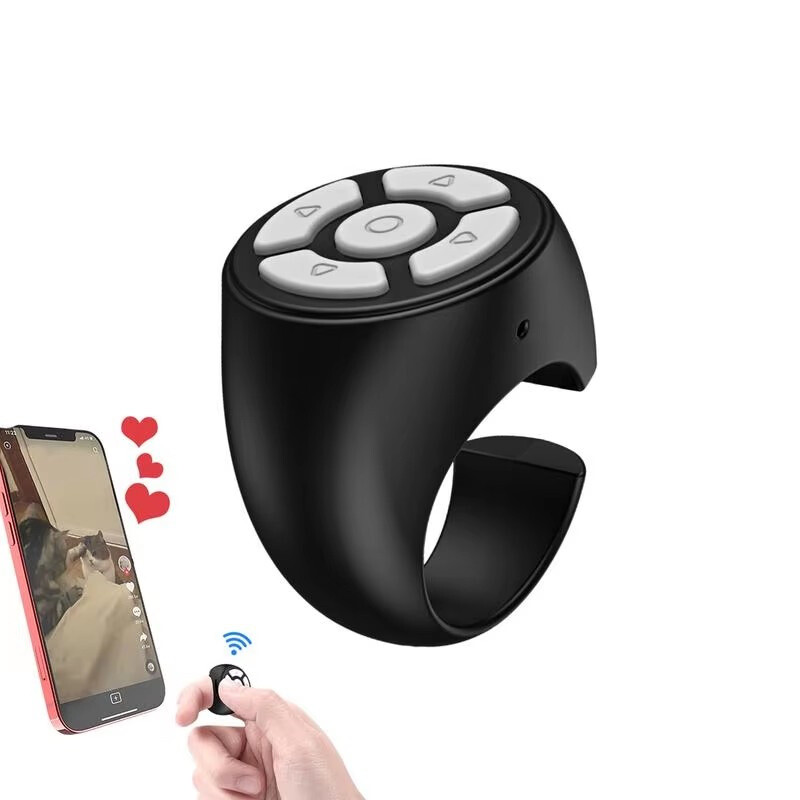 Fingertip Wireless Bluetooth Remote Control Turner Scrolling Remote Control Page
