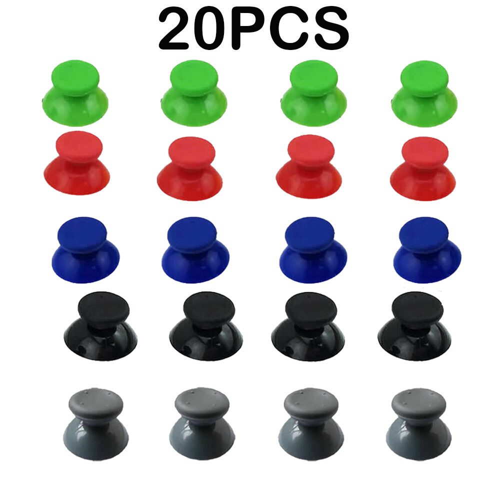 20PC Analog- Thumbsticks Thumb Sticks Joystick Cap Grip for Xbox 360 Controller