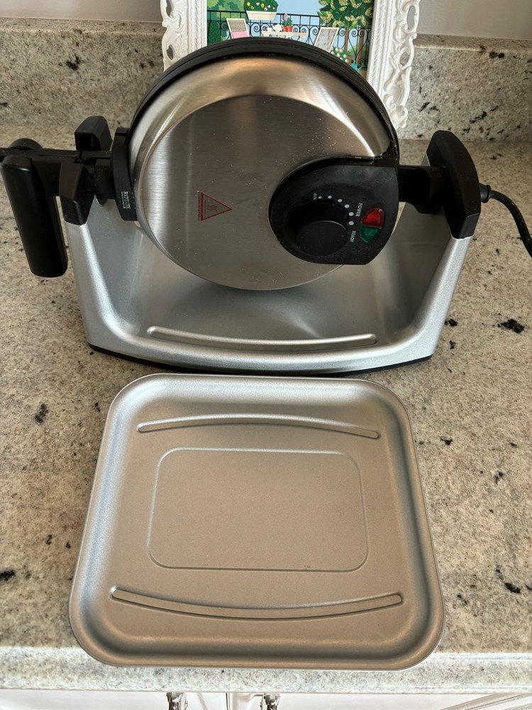 Crofton Rotating Belgian Waffle Maker Non-Stick Tested Works