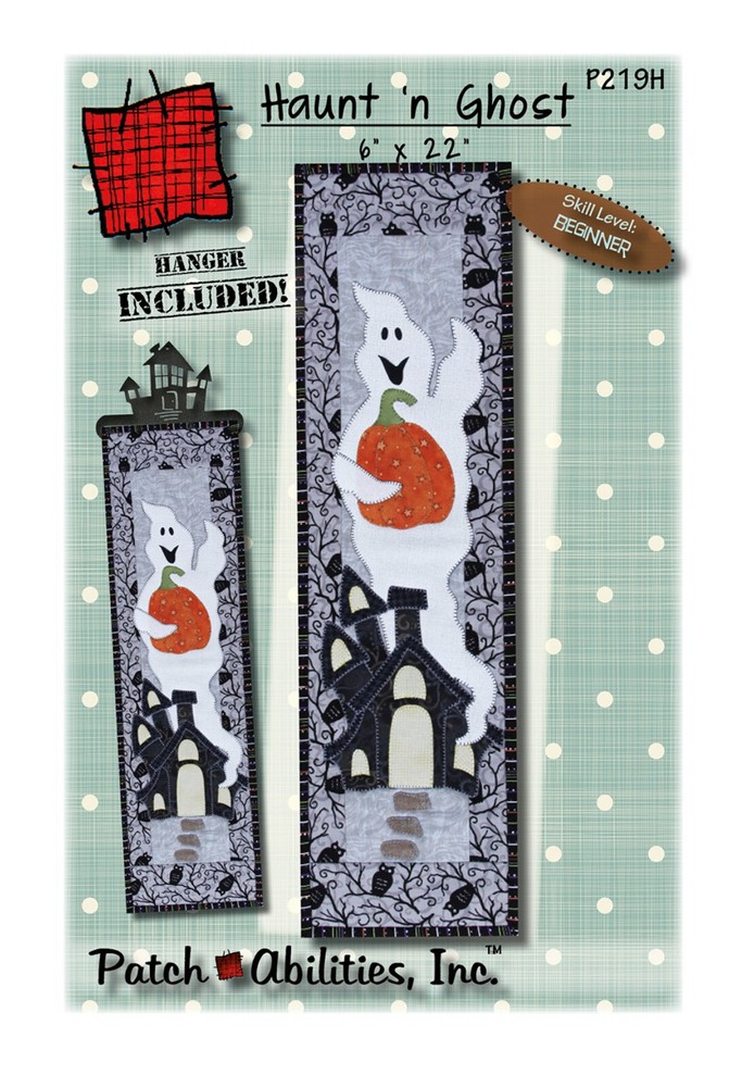 Patch Abilities Haunt N Ghost Pattern with Hanger P219H