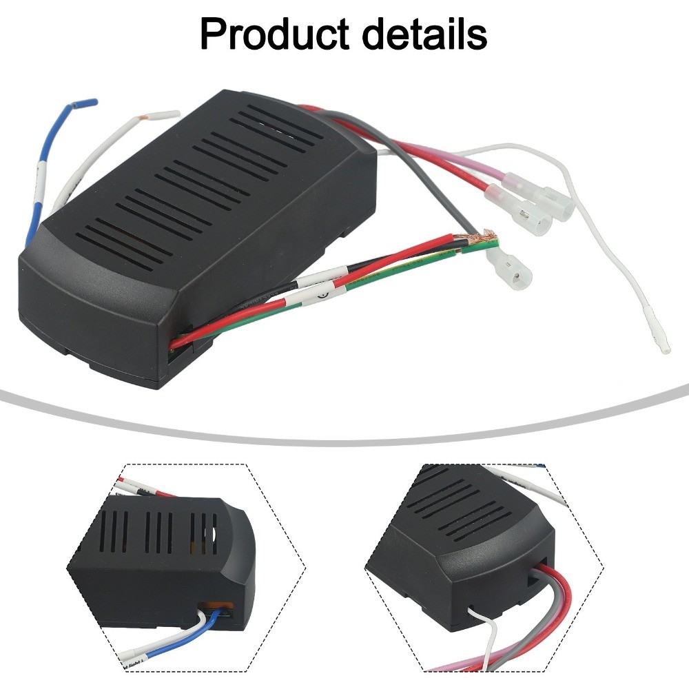 With 6 Speed Options And Easy-Installation- Ceiling Fan Remote Receiver