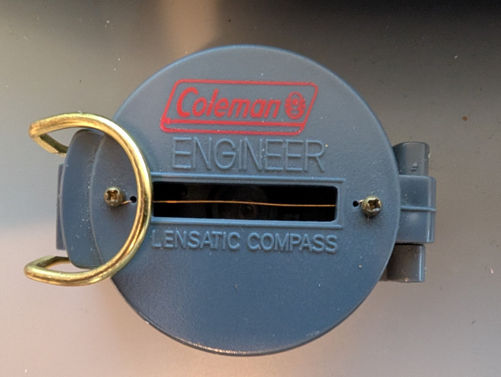 3 Used Lensatic Compasses