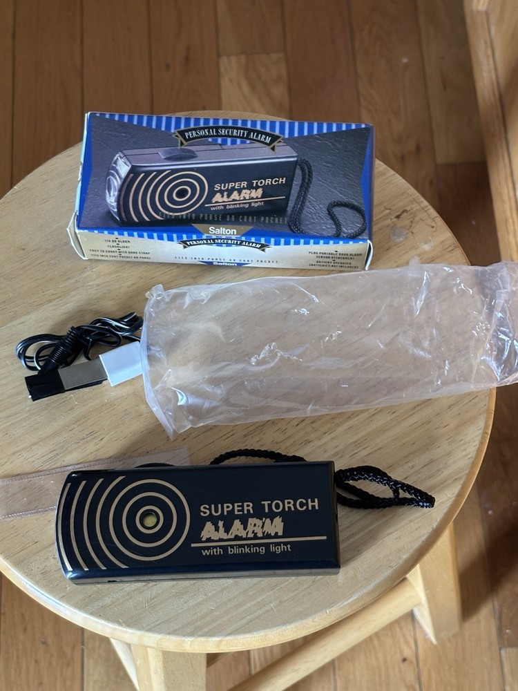 Salton Super Torch Personal Alarm Security