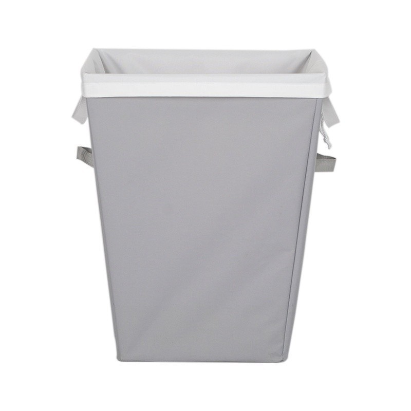 Rectangular Polyester Laundry Hamper W/ Removable Liner & Handles Easy Transport