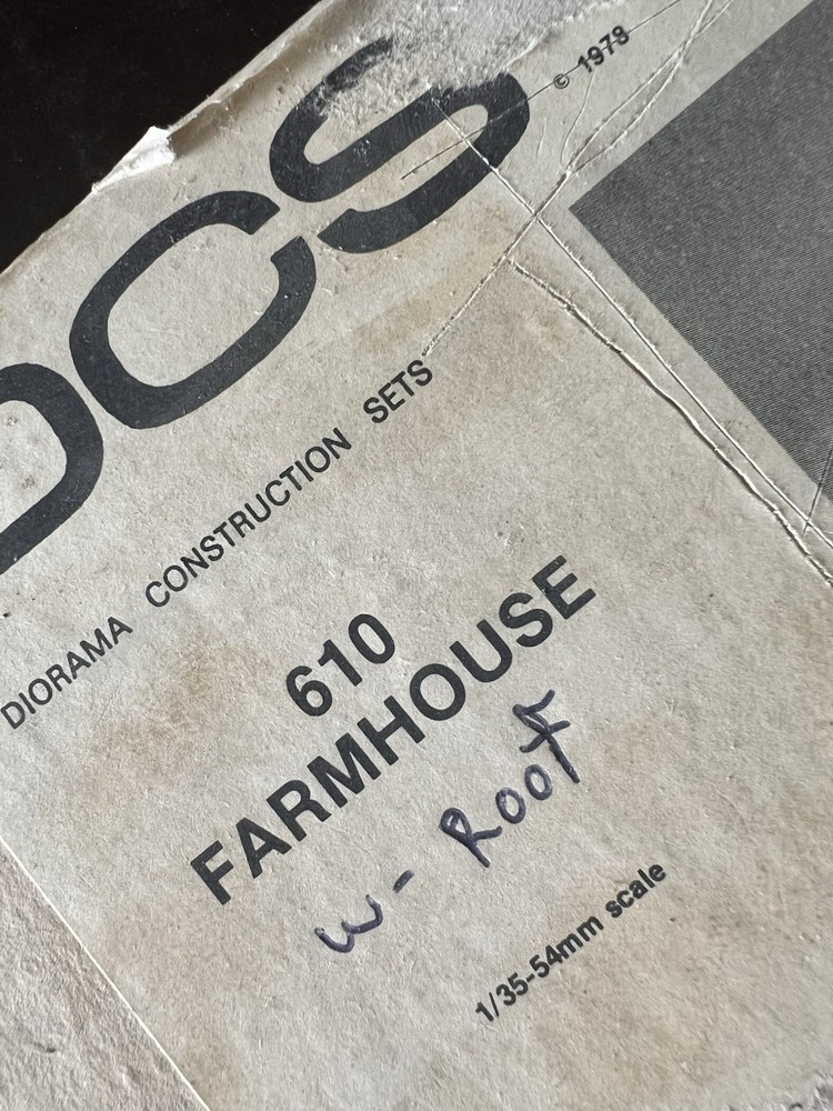 DCS 510 Diorama Model Kit - Farmhouse