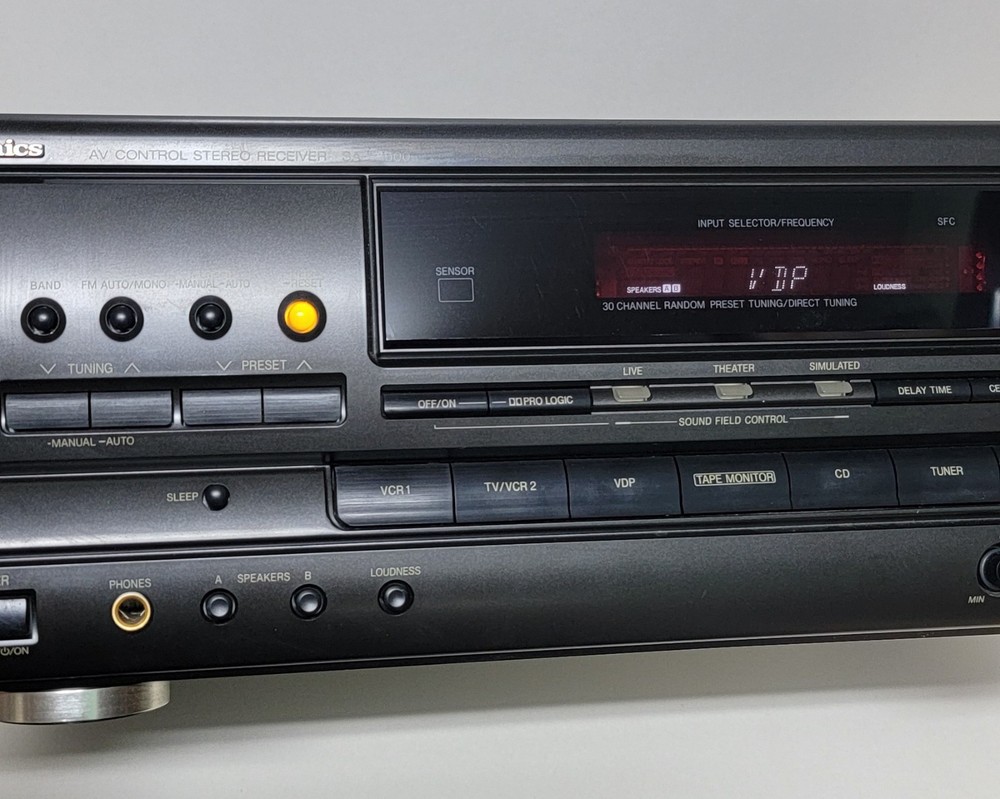 Technics SA-EX600 AV Control Stereo Receiver - 120W Class H+ - Phono - TESTED