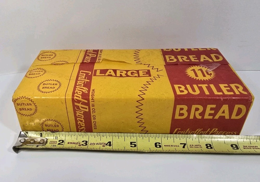 Vintage New Large Hand Sponge By Butler Bread Controlled Process 9.5"x4.5"