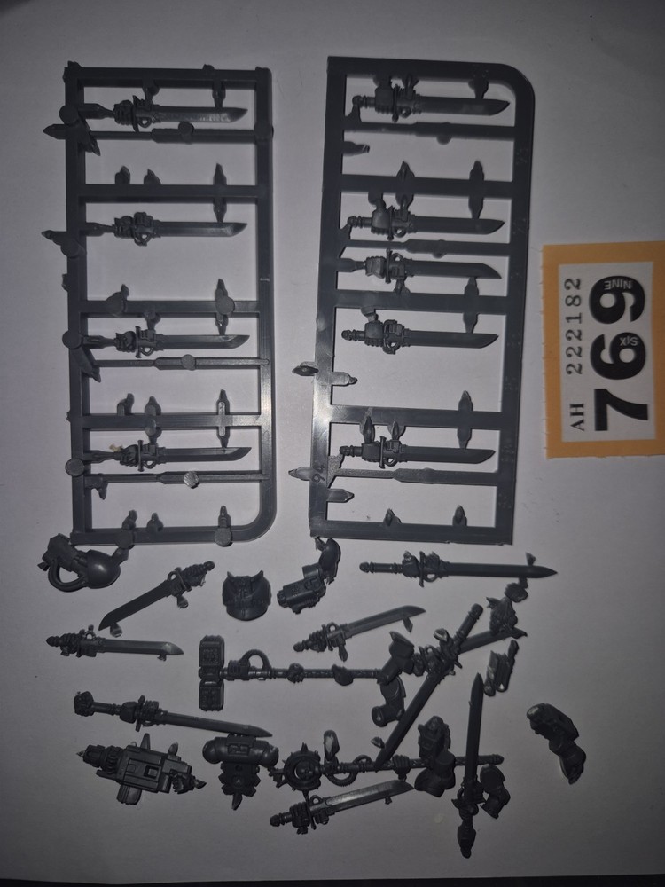 Warhammer 40k Grey Knights Spare Weapons Bits