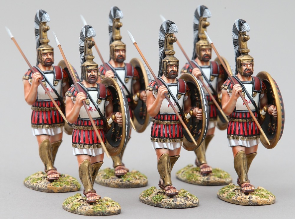 THOMAS GUNN ANCIENT GREEKS & PERSIANS SPA034A MARCHING HOPLITE LAMBDA SHIELD