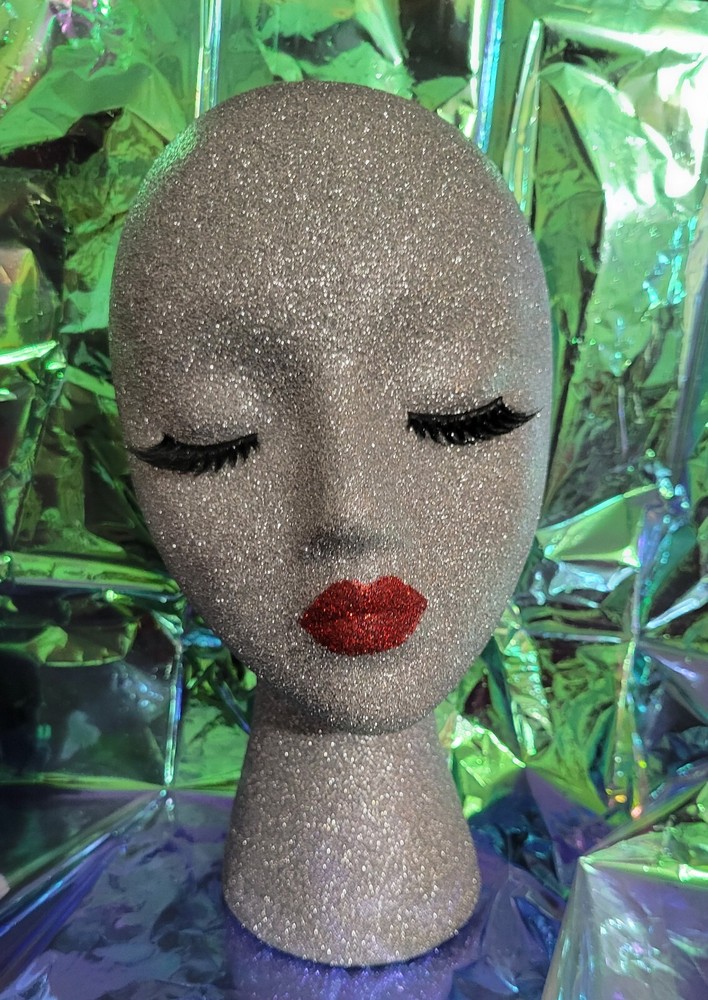 Female Styrofoam Mannequin head