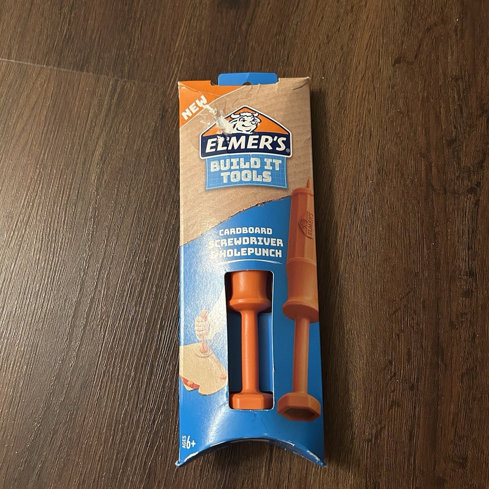 Elmer’s Build It Tools - Cardboard Screwdriver and Holepunch