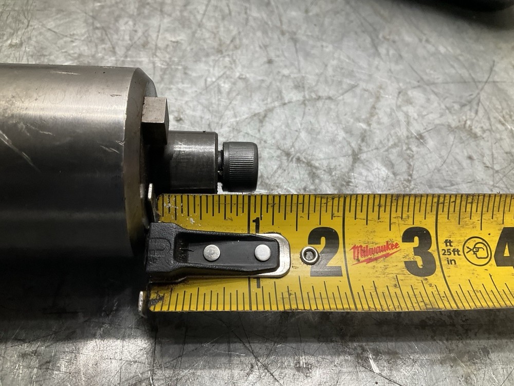 Lot of 2ea Widia Command 2" Straight Cat 50 Tool Holders w/ Shell Adapters
