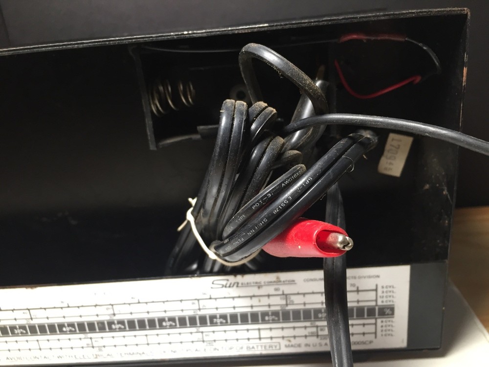 Vintage Sun Inductive Diagnostic Analyzer CP7670 Untested As-Is