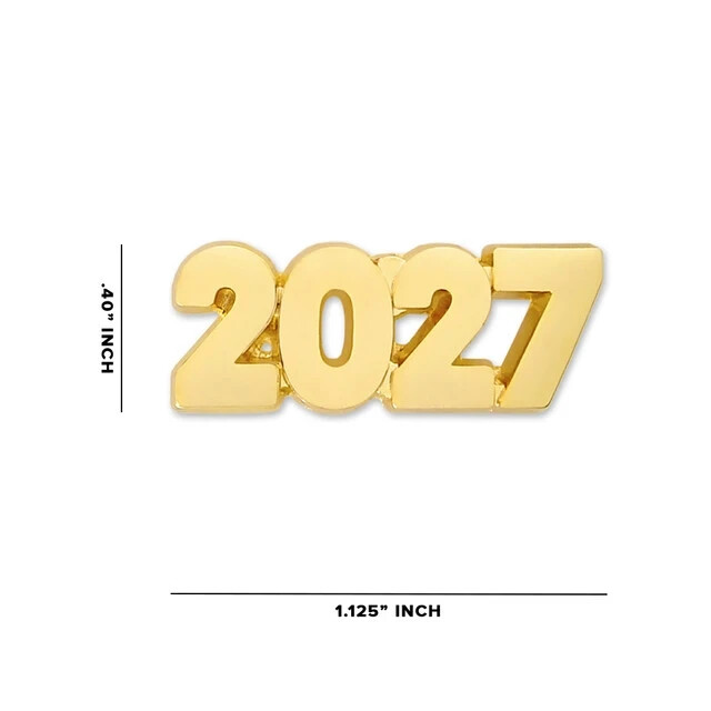 PInMart's 2027 Year Lapel Pin