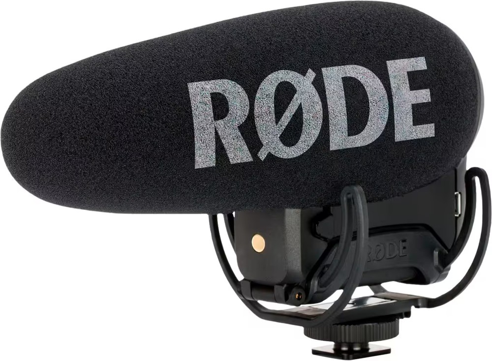 RDE - VIDEOMIC PRO+ Premium On-Camera Microphone - Black