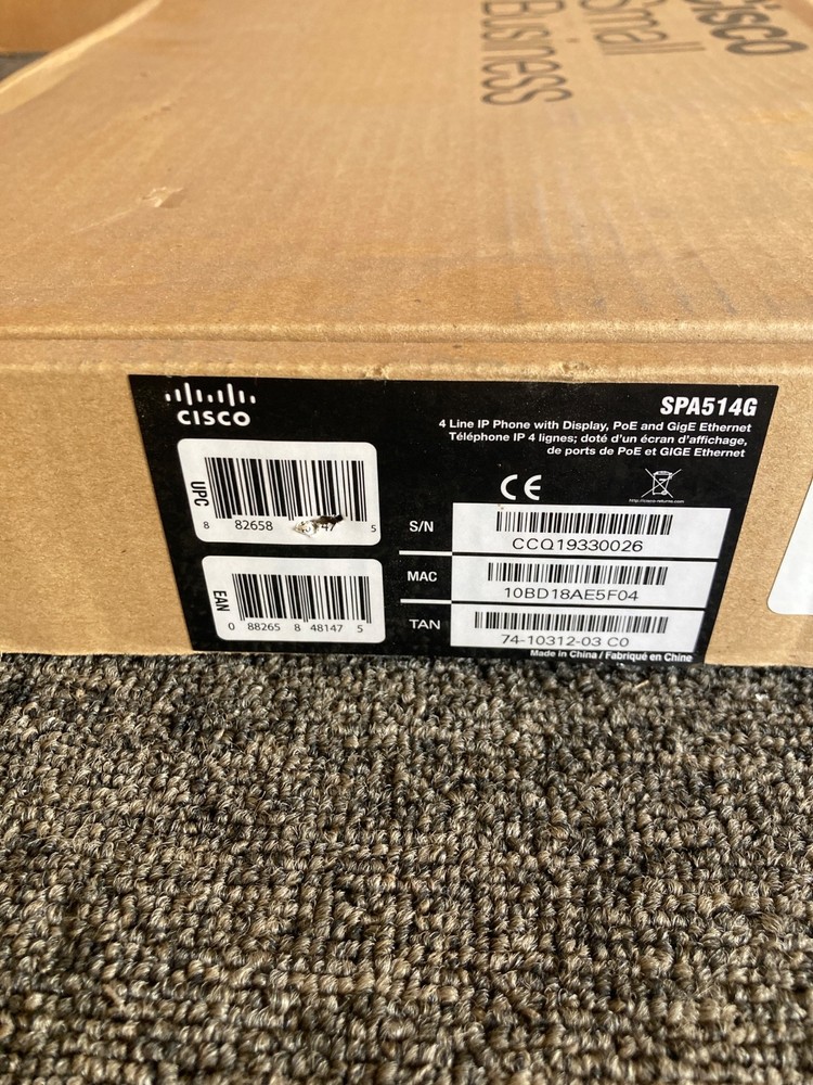 Cisco SPA514G IP Phone