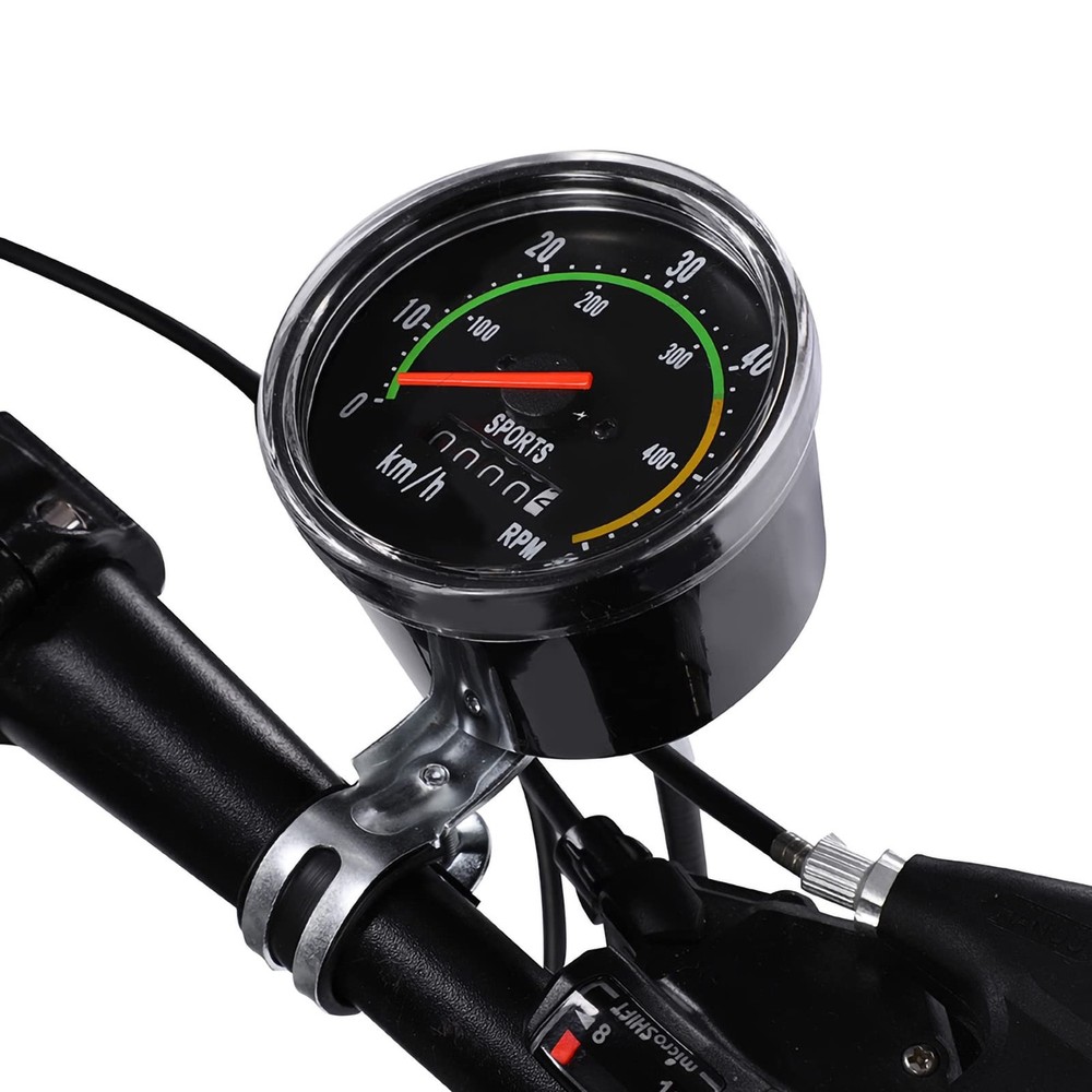 Computer Cycling Automatic Wake up Speedometer Odometer Black