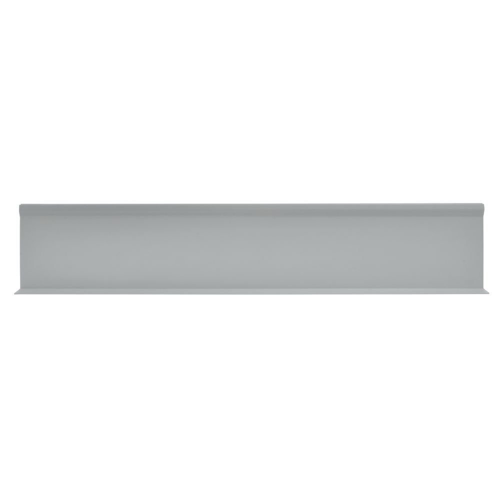 White Straight Plastic Divider, 5-1/2" x 30"