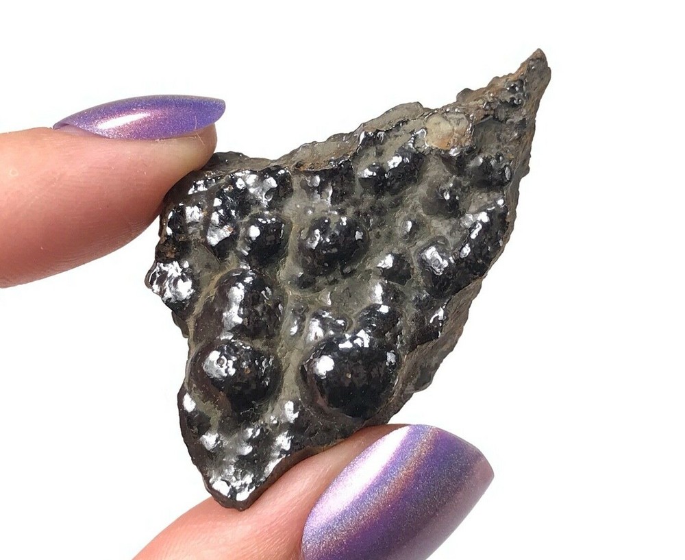 Hematite Crystal, Botryoidal Hematite - Grounding, Protective (Morocco)