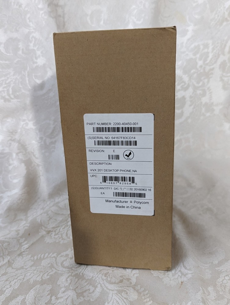 Polycom VVX 201 VoIP Phone - 220040450001