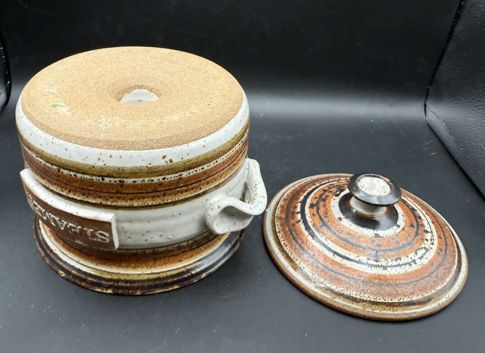 Christopher Robin Designs Striped Pottery “the Steamer” with Recipes