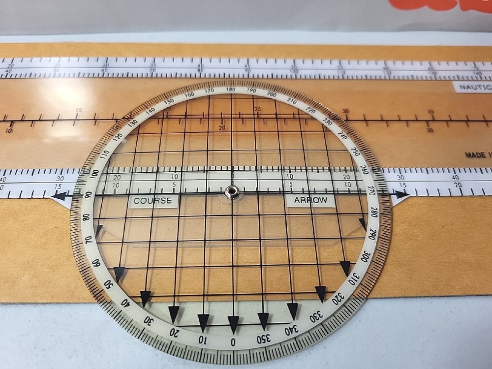 ASA CP-R Plotter Rotating Chart Vintage 1987