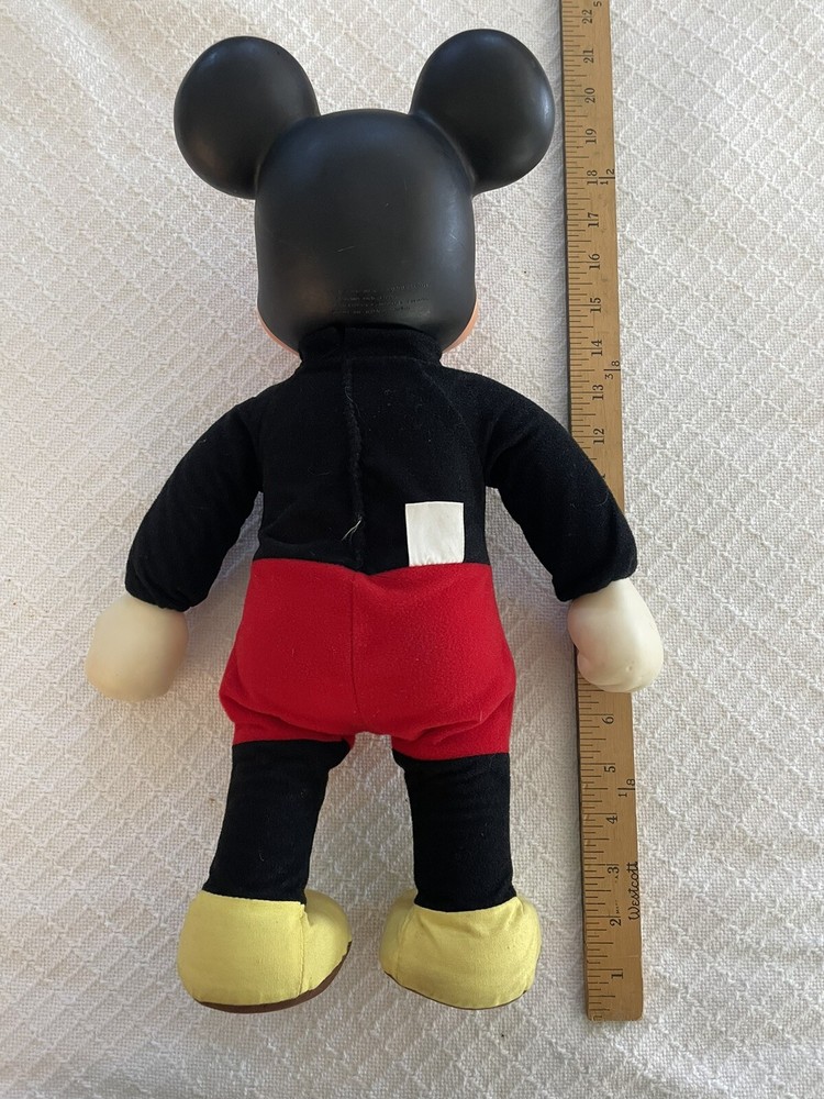 Vintage Marching Mickey Mouse 20" Hasbro Walt Disney Prod. Working