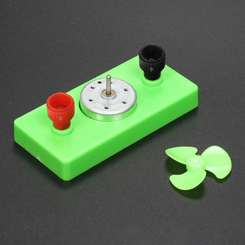 Physics Electricity Experiment Motor Small Solar Powered Mute Motor for Labs