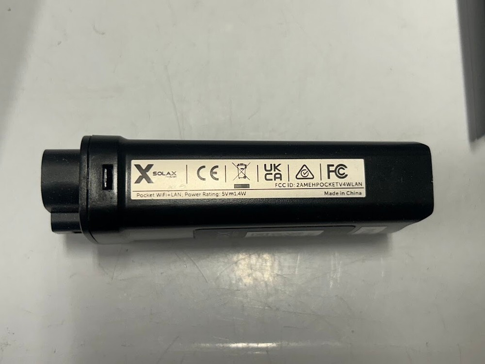 Solax Pocket WiFi+LAN, interface module, Data logger. Tested.