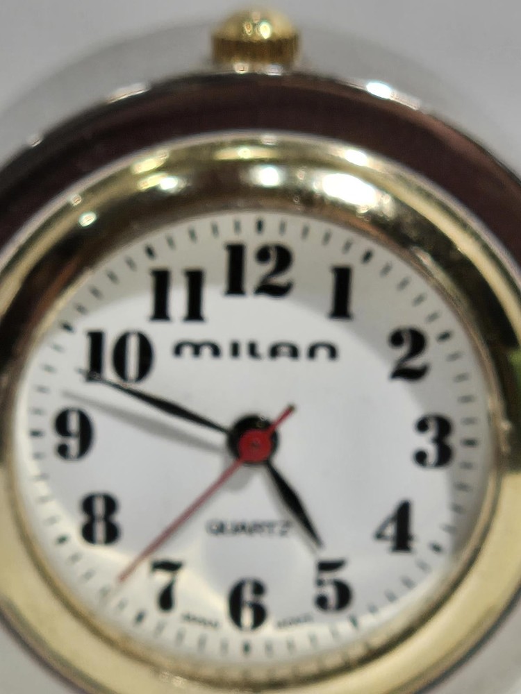 Milan Miniature Quartz Desk Clock