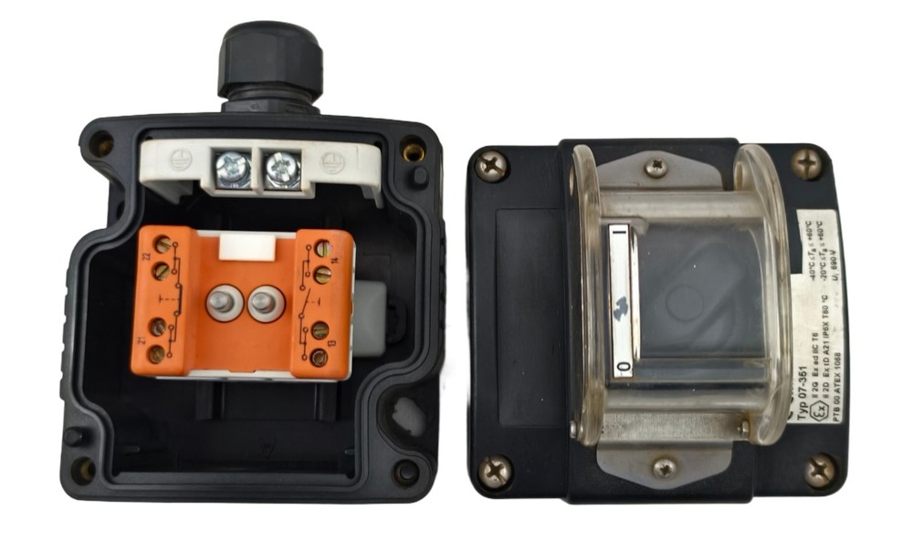 Inmetro Bartec 07-351 07-3511-10S92 2 Position Control Switch Selector Latching