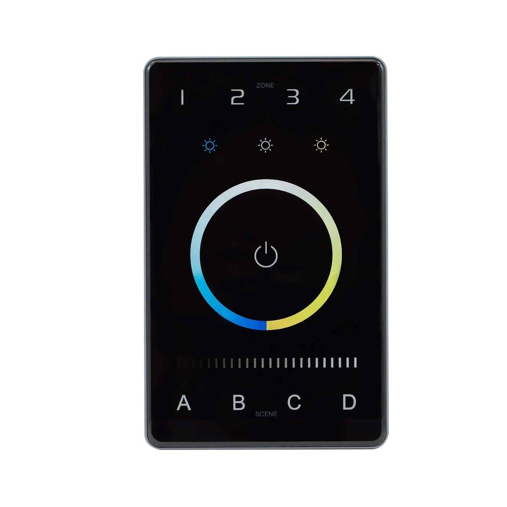 LTech UB2 Tunable White CCT DMX Bluetooth Touch Panel Wall Controller [Open Box]